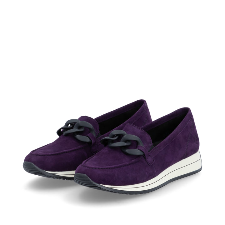 Remonte Artikelnummer D0H10-30 remonte Damen Loafers aubergine