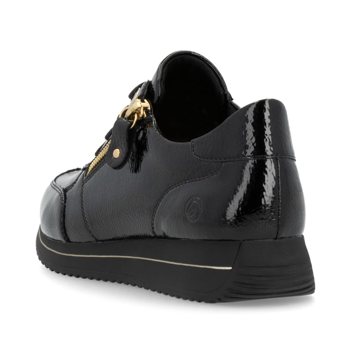 Remonte Artikelnummer D0H11-00 Remonte Damen Sneaker Glanzschwarz