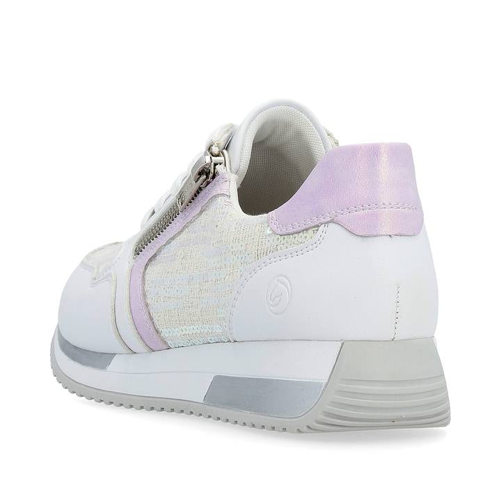 Remonte Artikelnummer D0H12-80 Remonte Damen Sneaker Reinweiß-blütenrosa