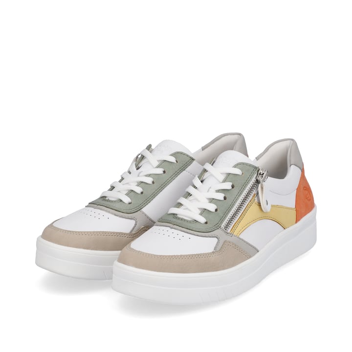 Remonte Artikelnummer D0J01-81 remonte Damen Sneaker edelweiß-mintgrün-grau