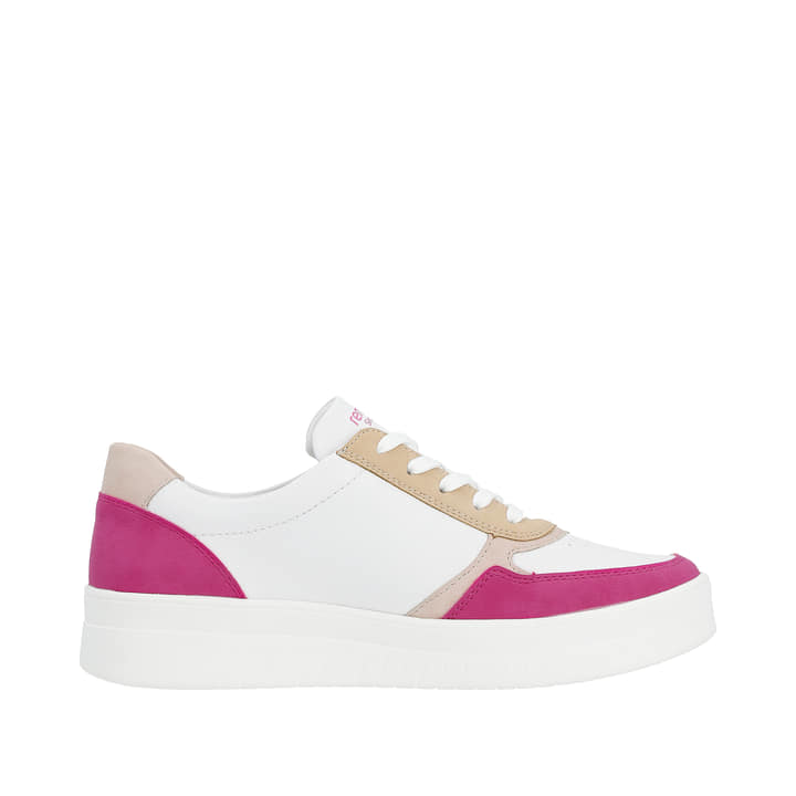 Remonte Artikelnummer D0J01-84 Remonte Damen Sneaker Weiß-pink-orange