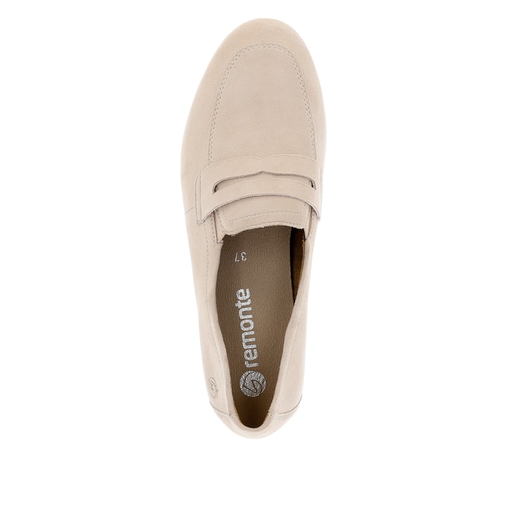 Remonte Artikelnummer D0K02-61 Remonte Damen Loafers Lehmbeige