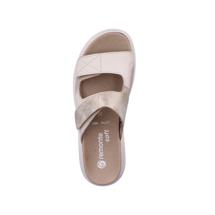 Remonte Artikelnummer D0L53-60 Remonte Damen Pantoletten Beige-metallic