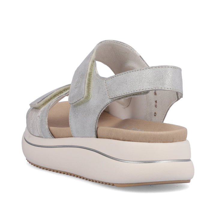 Remonte Artikelnummer D0L54-90 Remonte Damen Riemchensandalen Silber-metallic