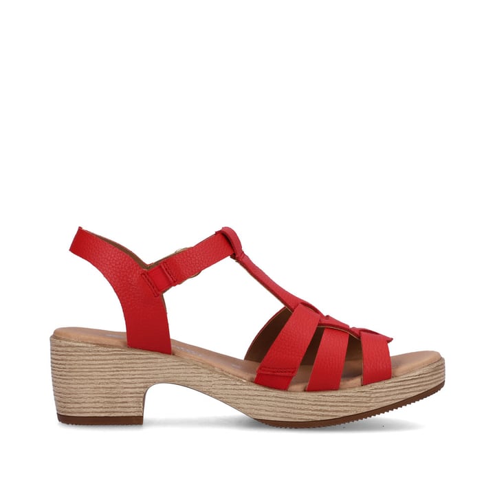 Remonte Artikelnummer D0N50-33 Remonte Damen Riemchensandaletten Rubinrot