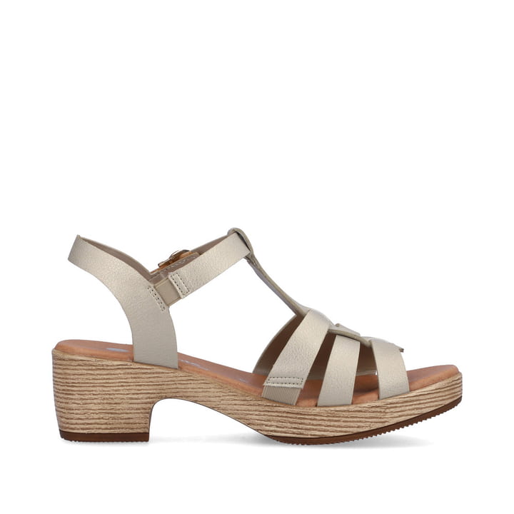 Remonte Artikelnummer D0N50-90 Remonte Damen Riemchensandaletten Sandbeige