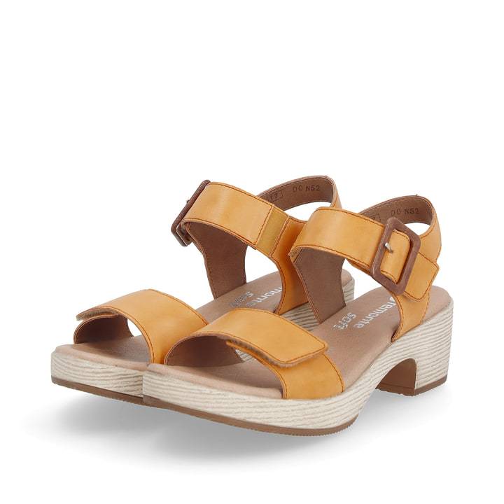 Remonte Artikelnummer D0N52-38 remonte Damen Riemchensandaletten safranorange