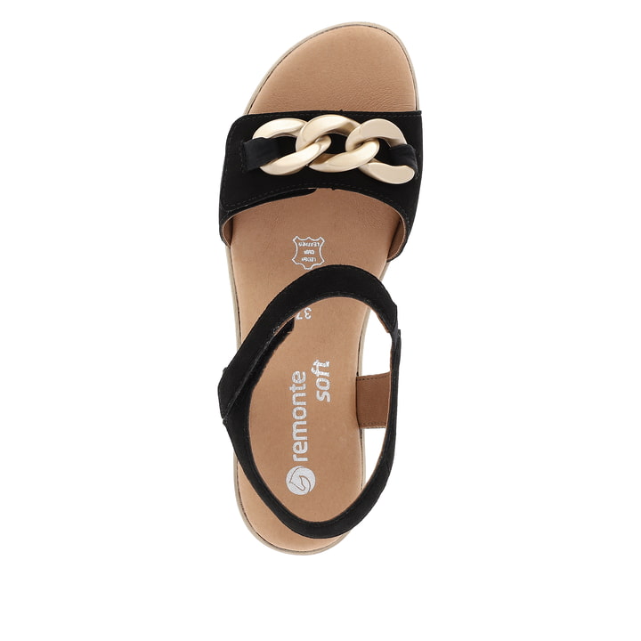 Remonte Artikelnummer D0N55-02 Remonte Damen Riemchensandaletten Diamantschwarz