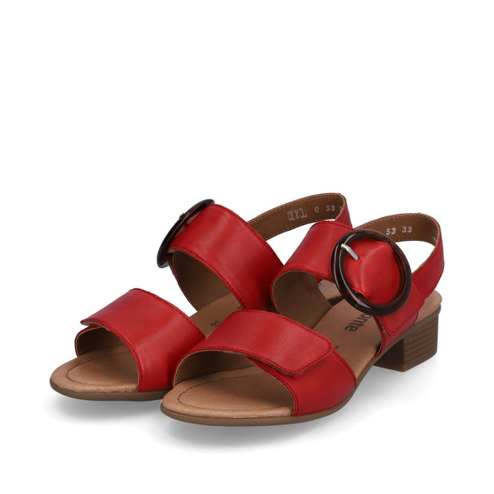 Remonte Artikelnummer D0P53-33 remonte Damen Riemchensandaletten feuerrot