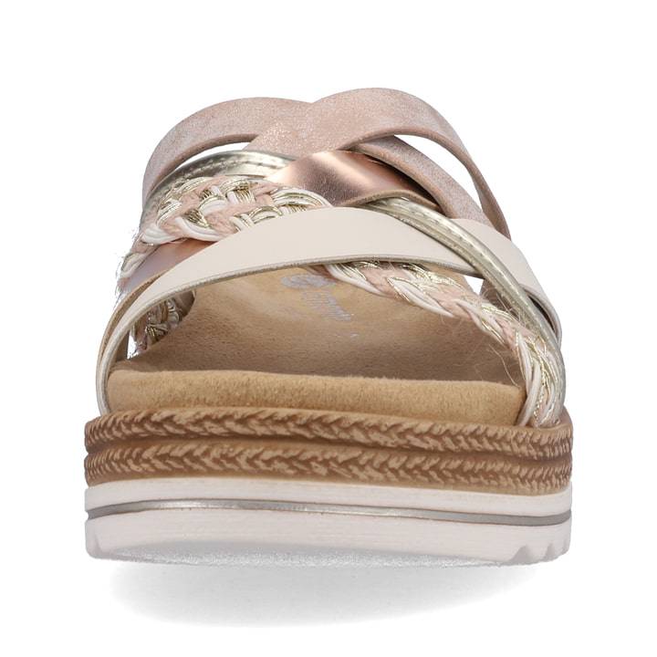 Remonte Artikelnummer D0Q50-31 Remonte Damen Pantoletten Puderrosa-metallic