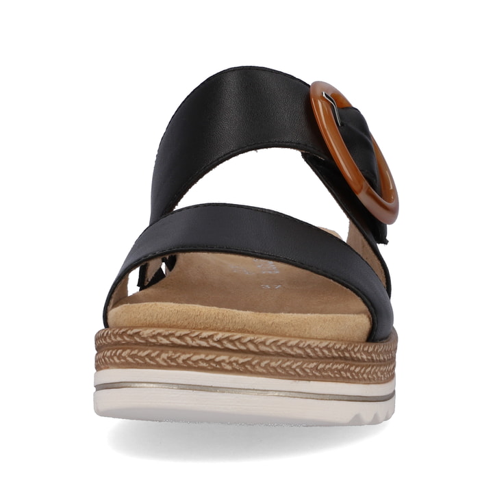 Remonte Artikelnummer D0Q51-00 Remonte Damen Pantoletten Graphitschwarz