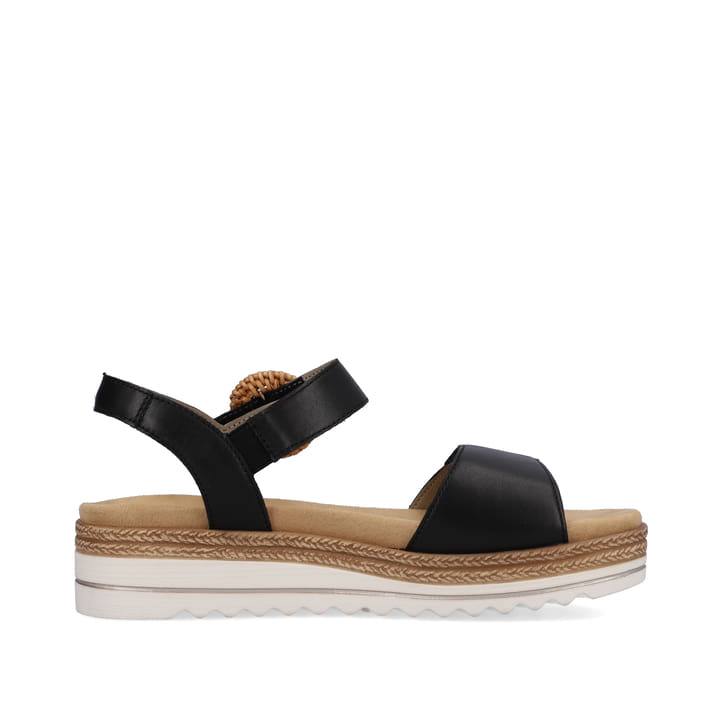 Remonte Artikelnummer D0Q52-00 Remonte Damen Riemchensandalen Graphitschwarz