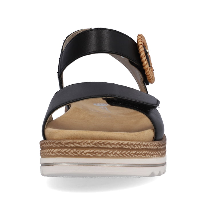 Remonte Artikelnummer D0Q52-00 Remonte Damen Riemchensandalen Graphitschwarz