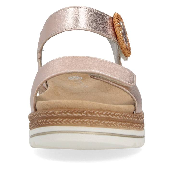 Remonte Artikelnummer D0Q52-31 Remonte Damen Riemchensandalen Rosa-metallic