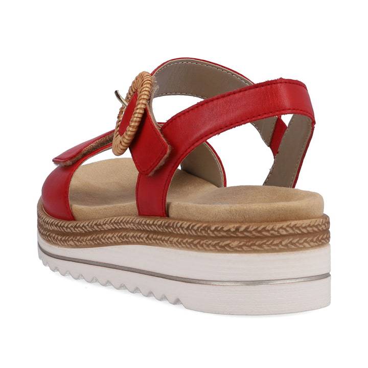 Remonte Artikelnummer D0Q52-33 Remonte Damen Riemchensandalen Rubinrot