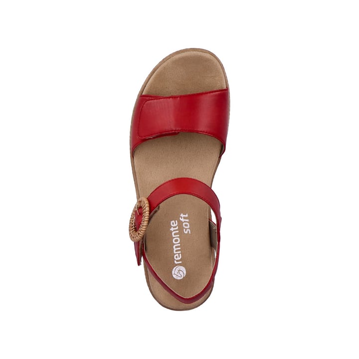Remonte Artikelnummer D0Q52-33 Remonte Damen Riemchensandalen Rubinrot