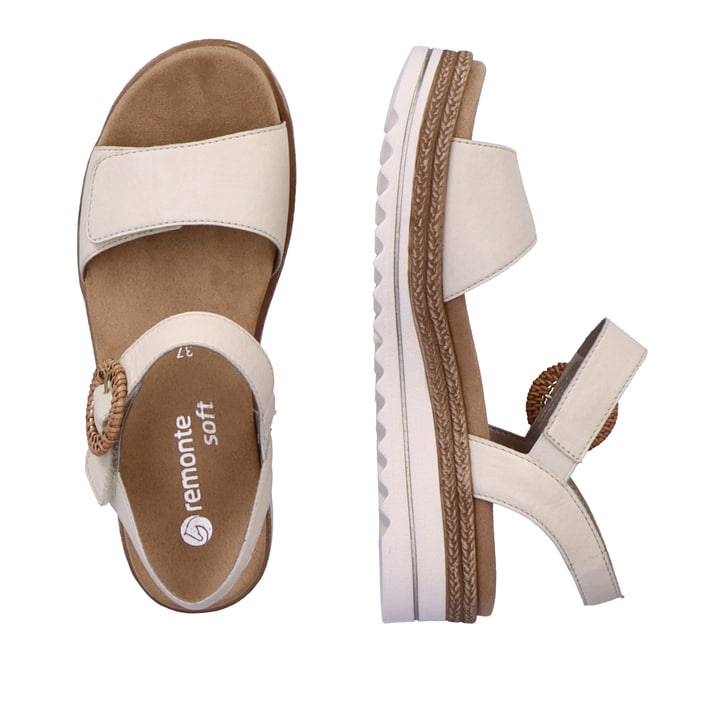 Remonte Artikelnummer D0Q52-60 Remonte Damen Riemchensandalen Vanillebeige
