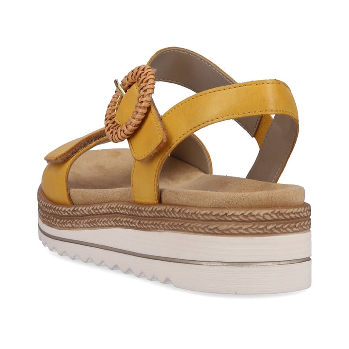 Remonte Artikelnummer D0Q52-68 Remonte Damen Riemchensandalen Honiggelb