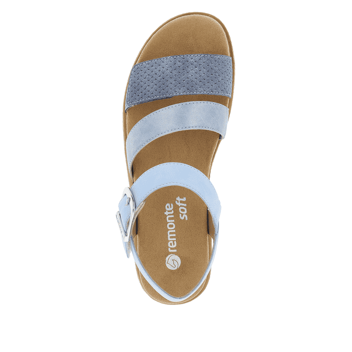 Remonte Artikelnummer D0Q55-12 Remonte Damen Riemchensandalen Himmelblau