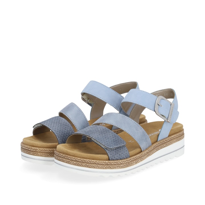 Remonte Artikelnummer D0Q55-12 remonte Damen Riemchensandalen himmelblau