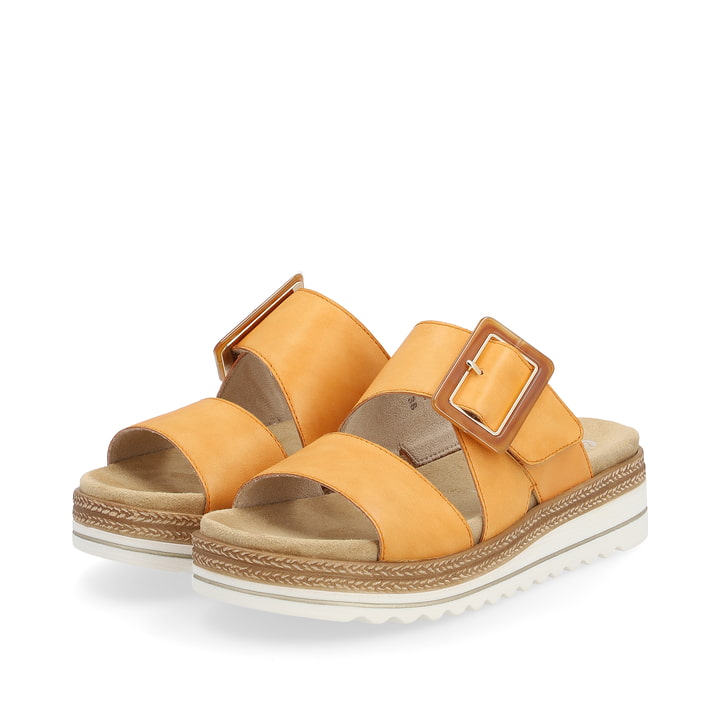 Remonte Artikelnummer D0Q57-38 remonte Damen Pantoletten safranorange