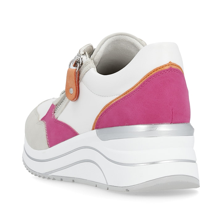 Remonte Artikelnummer D0T01-81 Remonte Damen Sneaker Staubgrau-magenta