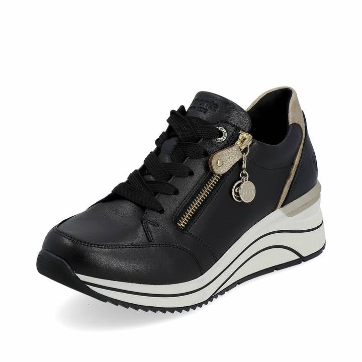 Remonte Artikelnummer D0T03-01 Remonte Damen Sneaker Mitternachtsschwarz