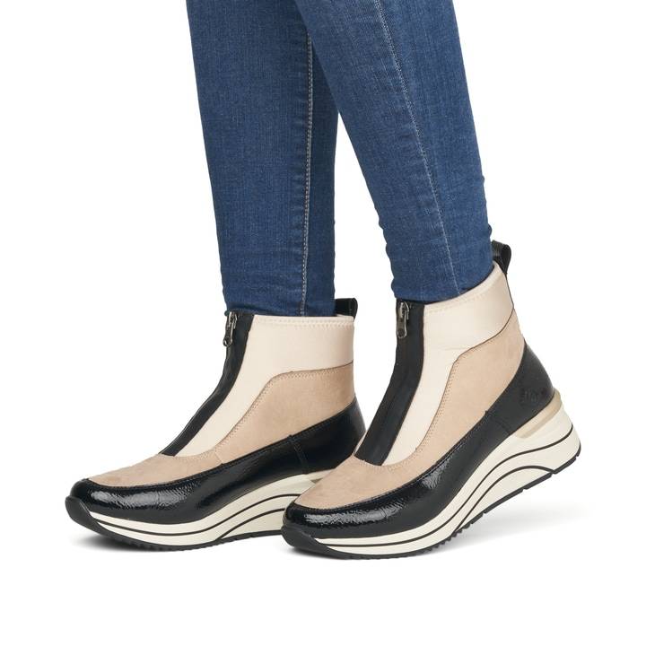 Remonte Artikelnummer D0T71-60 Remonte Damen Kurzstiefel Sandbeige