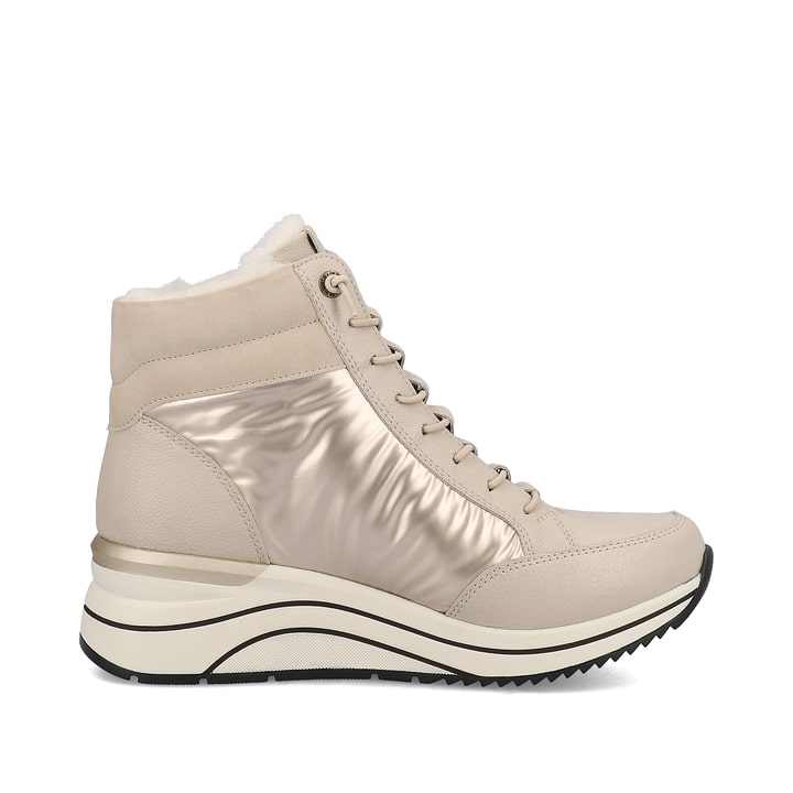 Remonte Artikelnummer D0T72-60 Remonte Damen Kurzstiefel Cremebeige