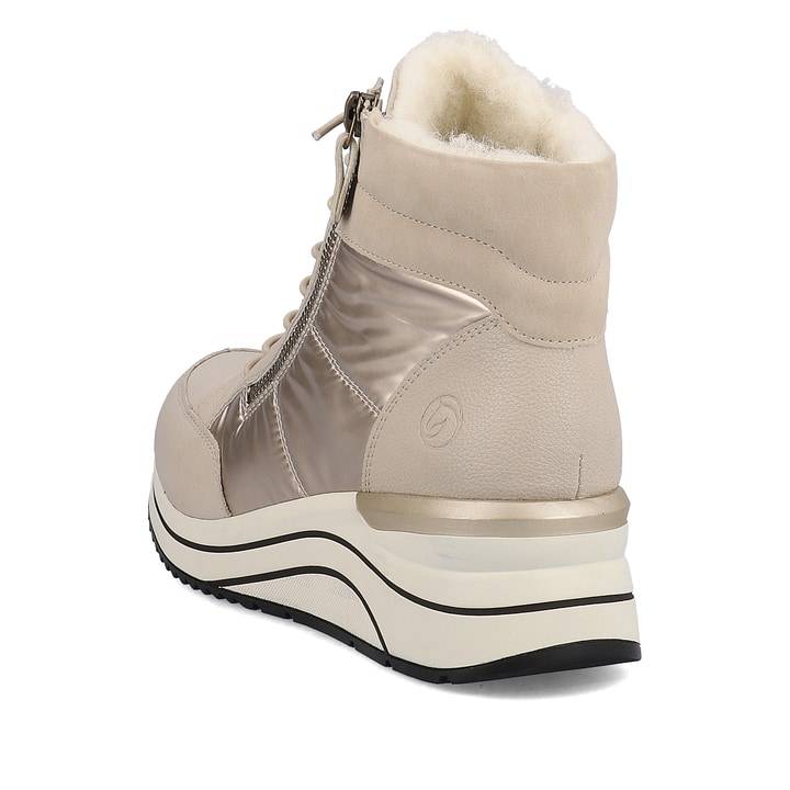 Remonte Artikelnummer D0T72-60 Remonte Damen Kurzstiefel Cremebeige