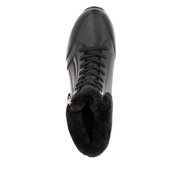 Remonte Artikelnummer D0T77-02 Remonte Damen Schnürstiefel Asphaltschwarz