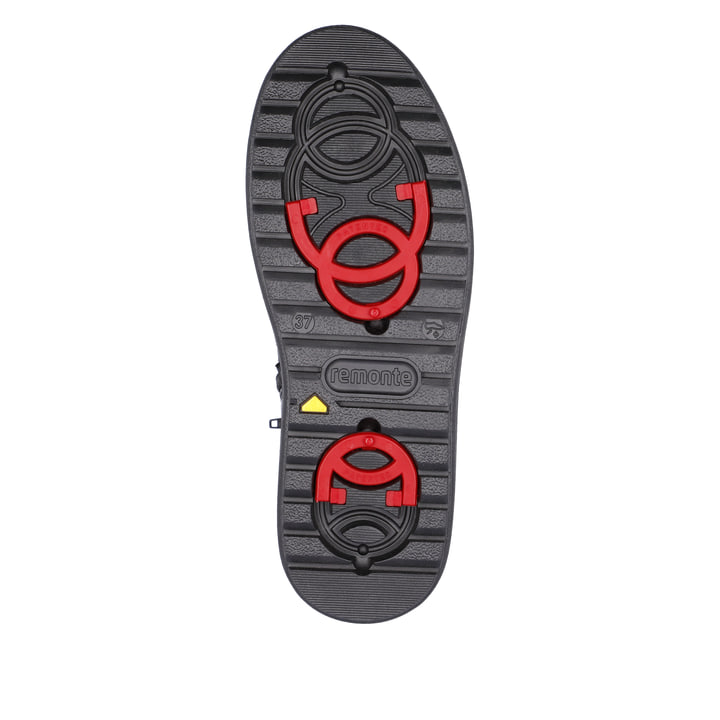 Remonte Artikelnummer D0U70-01 Remonte Damen Schnürstiefel Mitternachtsschwarz