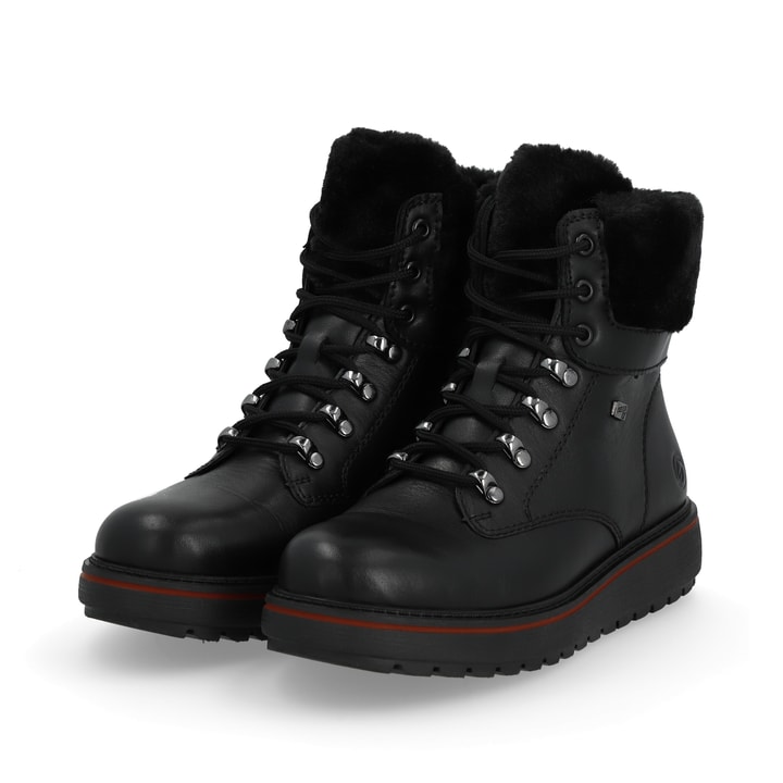 Remonte Artikelnummer D0U70-01 remonte Damen Schnürstiefel mitternachtsschwarz