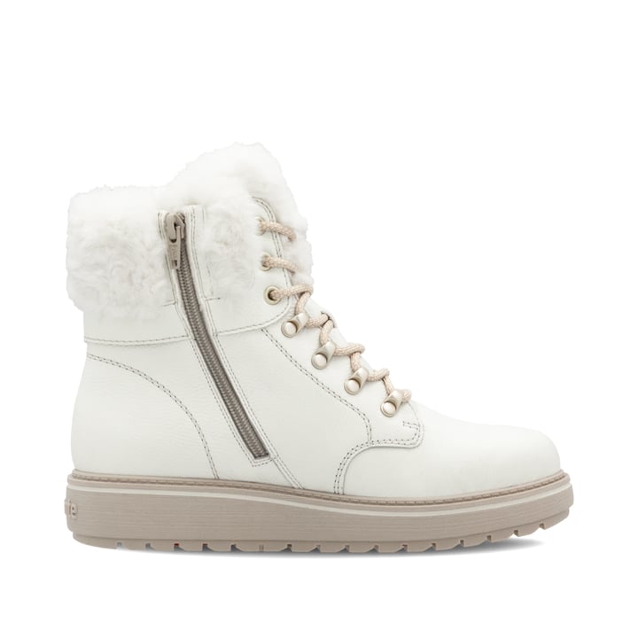 Remonte Artikelnummer D0U70-80 Remonte Damen Schnürstiefel Blütenweiß