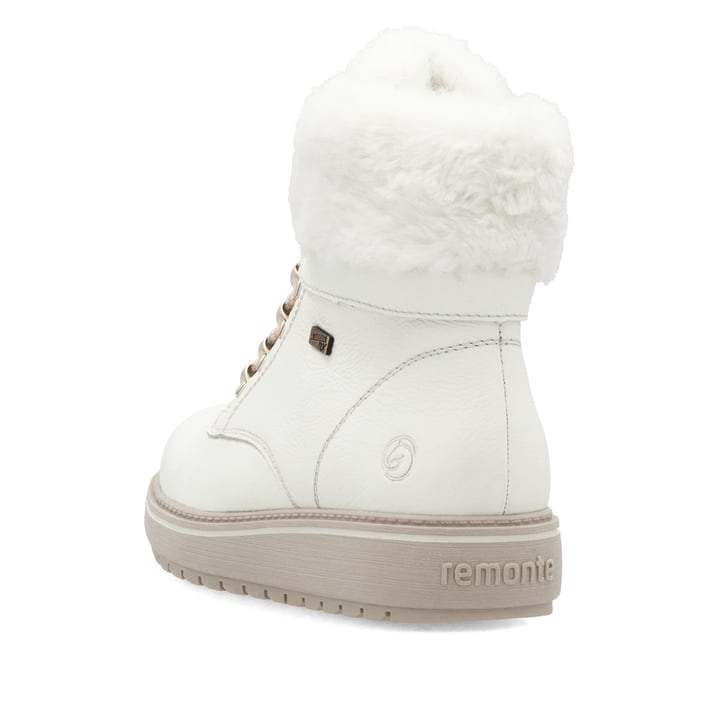 Remonte Artikelnummer D0U70-80 Remonte Damen Schnürstiefel Blütenweiß