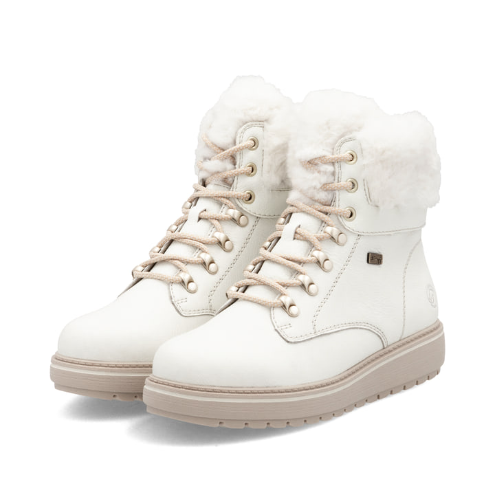 Remonte Artikelnummer D0U70-80 remonte Damen Schnürstiefel blütenweiß