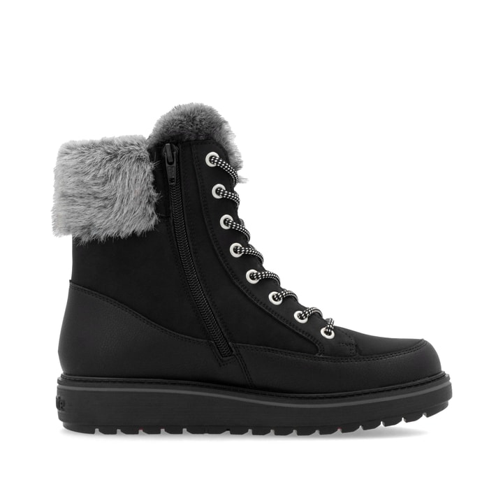 Remonte Artikelnummer D0U78-03 Remonte Damen Schnürstiefel Nachtschwarz