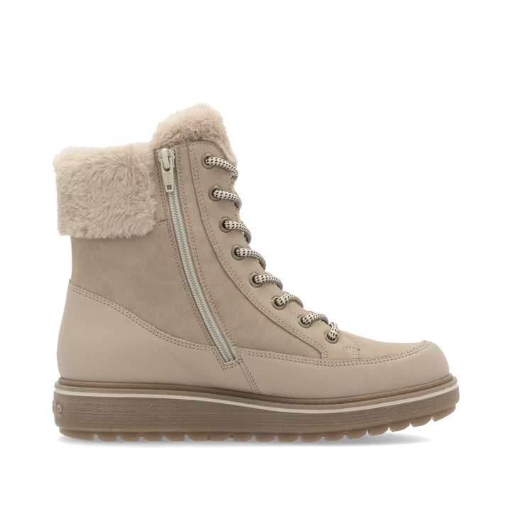 Remonte Artikelnummer D0U78-20 Remonte Damen Schnürstiefel Braunbeige