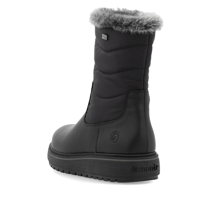Remonte Artikelnummer D0U79-03 Remonte Damen Hochschaftstiefel Mitternachtsschwarz