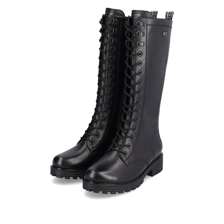 Remonte Artikelnummer D0W70-01 remonte Damen Hochschaftstiefel nachtschwarz