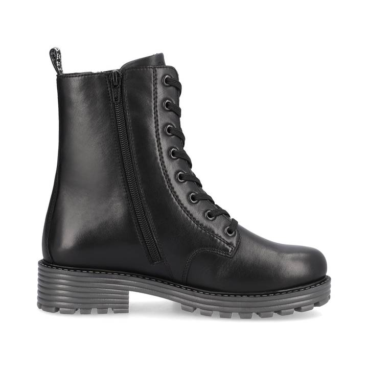 Remonte Artikelnummer D0W71-01 Remonte Damen Schnürstiefel Mitternachtsschwarz