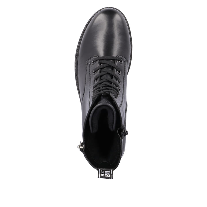 Remonte Artikelnummer D0W71-01 Remonte Damen Schnürstiefel Mitternachtsschwarz