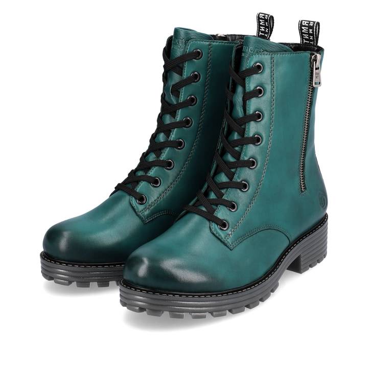 Remonte Artikelnummer D0W71-12 remonte Damen Schnürstiefel cyanblau