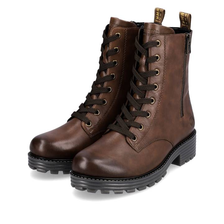 Remonte Artikelnummer D0W71-22 remonte Damen Schnürstiefel schokobraun