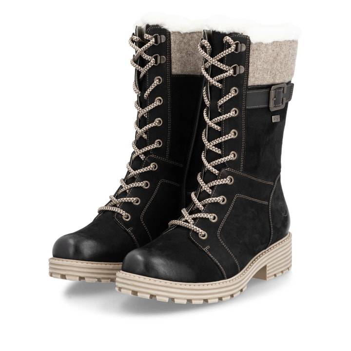 Remonte Artikelnummer D0W72-03 remonte Damen Hochschaftstiefel tiefschwarz