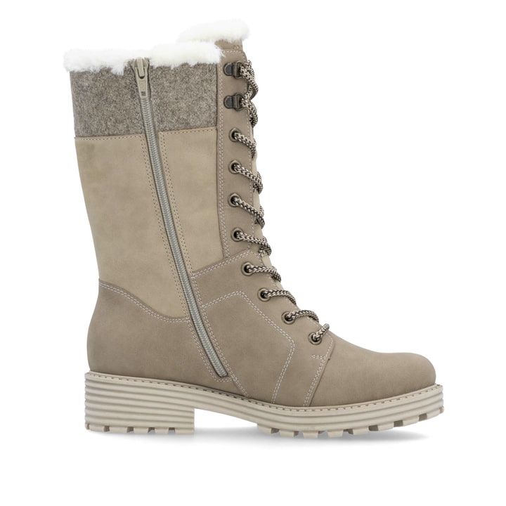 Remonte Artikelnummer D0W72-20 Remonte Damen Hochschaftstiefel Braunbeige