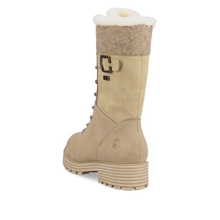 Remonte Artikelnummer D0W72-60 Remonte Damen Hochschaftstiefel Vanillebeige