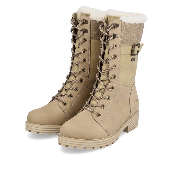 Remonte Artikelnummer D0W72-60 remonte Damen Hochschaftstiefel vanillebeige