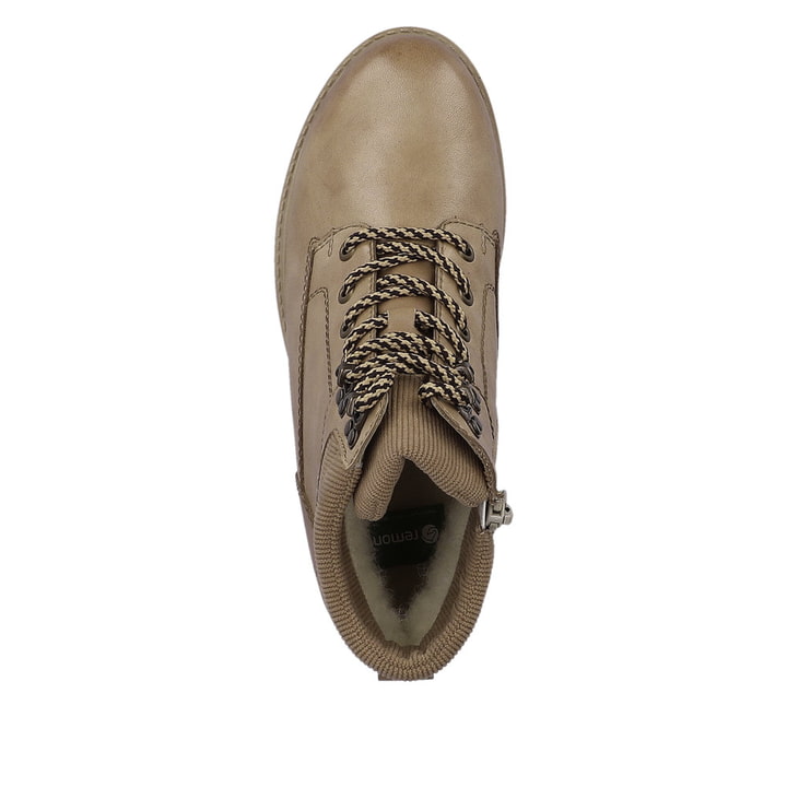 Remonte Artikelnummer D0W75-20 Remonte Damen Schnürstiefel Braunbeige