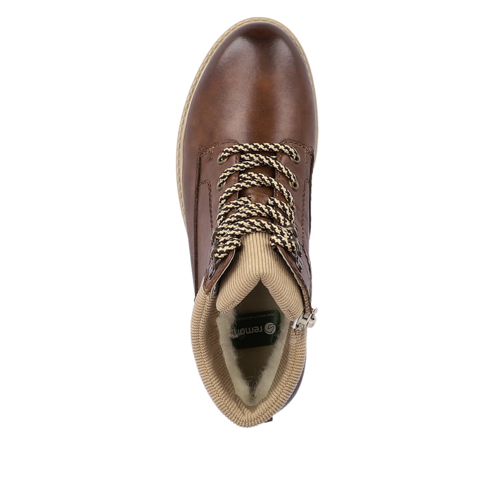 Remonte Artikelnummer D0W75-22 Remonte Damen Schnürstiefel Kastanienbraun